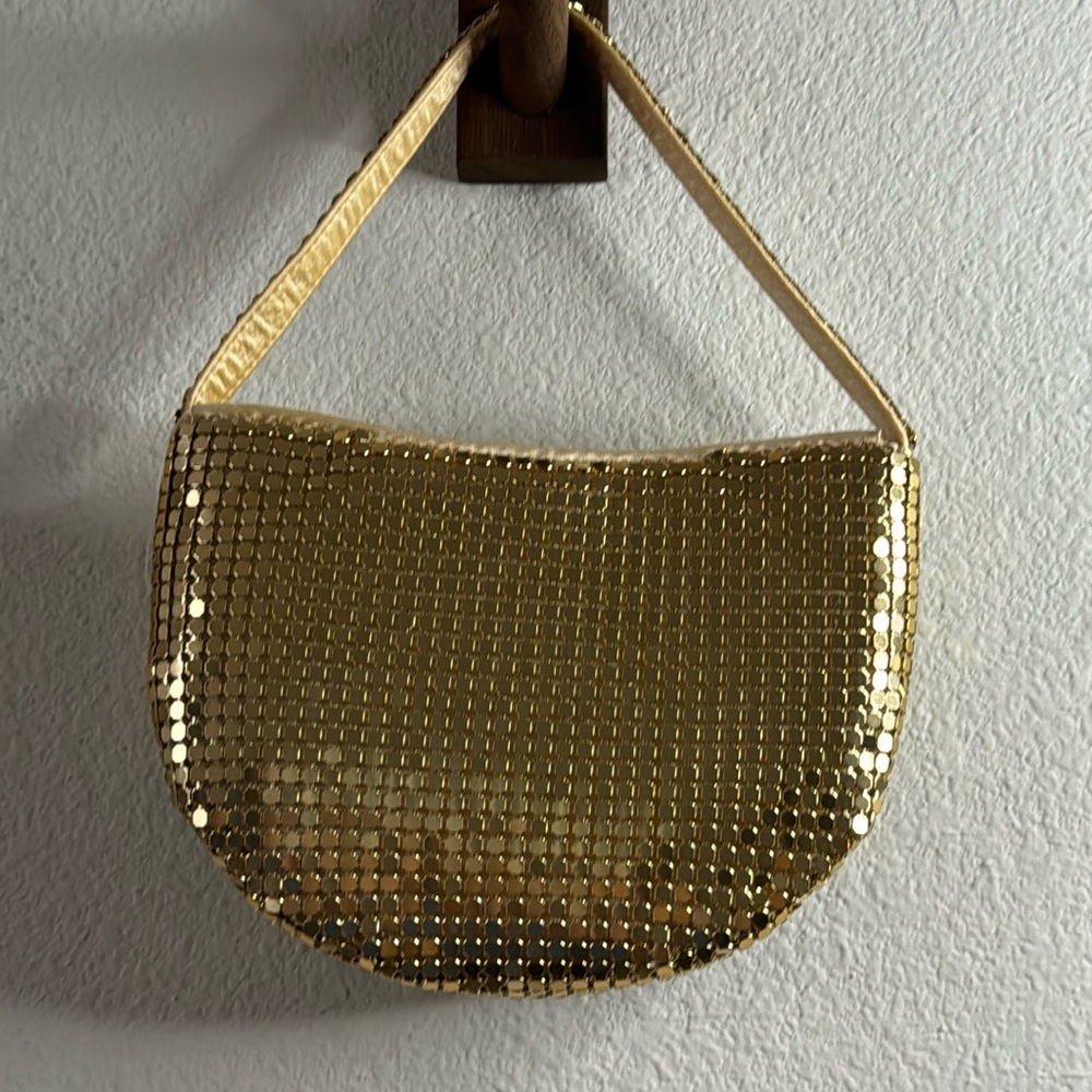 Vintage Nordstrom Gold Metallic purse